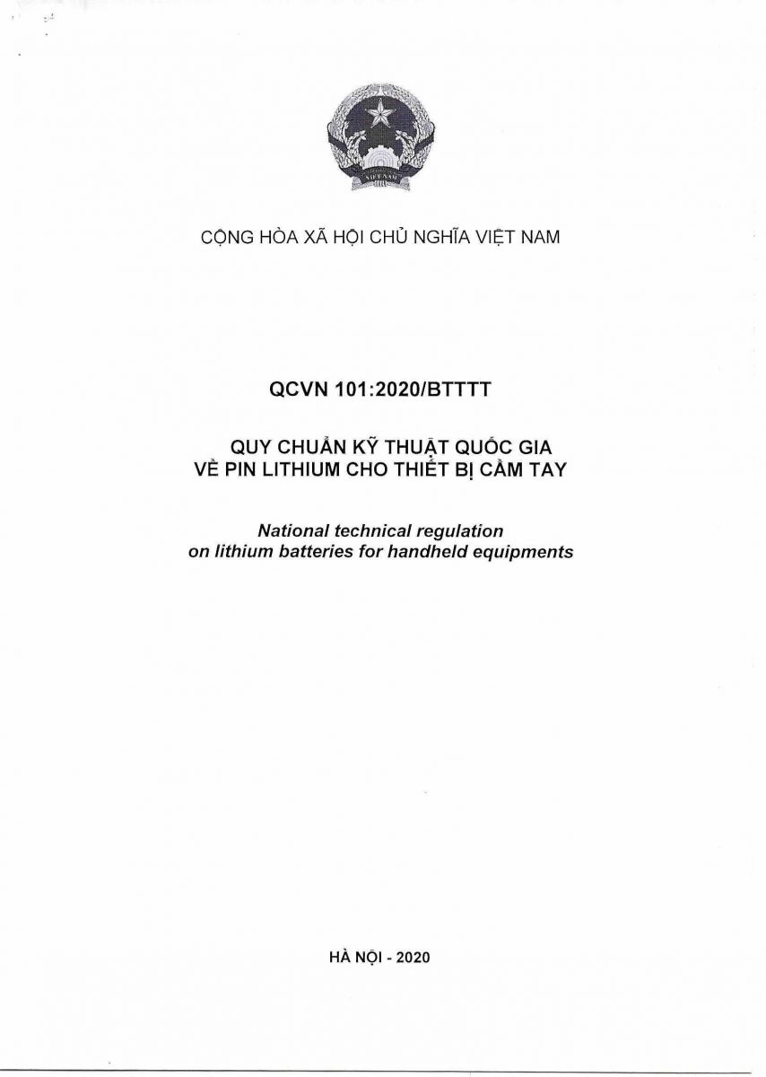 QCVN 101:2020/BTTTT 3